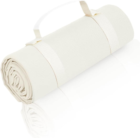 4’9” x 3’3” Compact Minimalist Water Resistant Canvas Mat,Kids/Single Use,Lightweight for Outdoor,Picnic,Beach