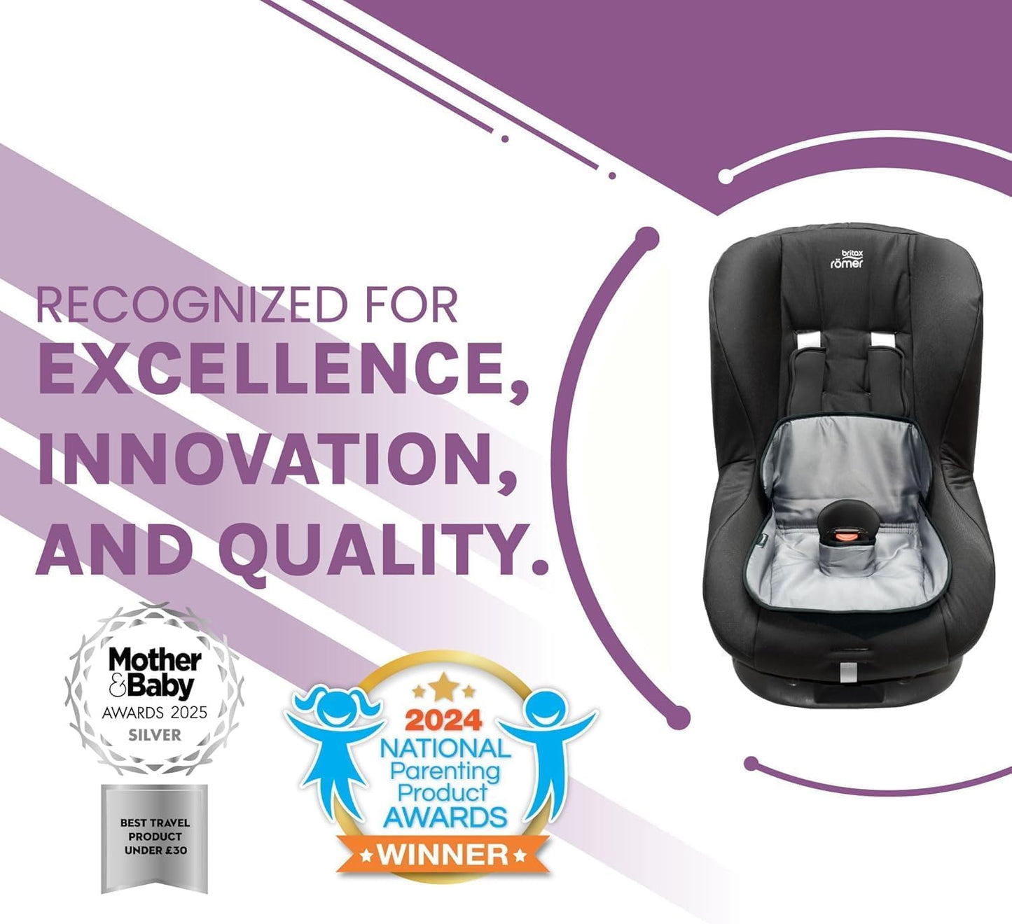 Lynmark® 2x Piddle Pads Car Seat Potty Training Cover- Waterproof Soft Toddler and Baby Car Seat Protector Mat- Travel-Friendly Universal Machine Washable Liner for Spills, Nappy Leaks, Accident- Grey